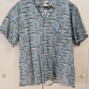 Oceanic Adventure Fish Print Shirt